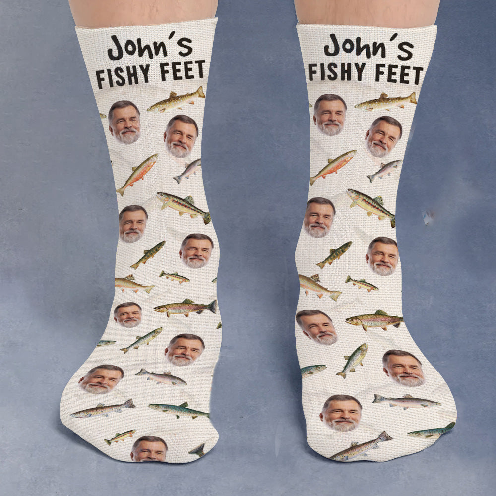 Fishy Feet - Personalized Fishing Socks