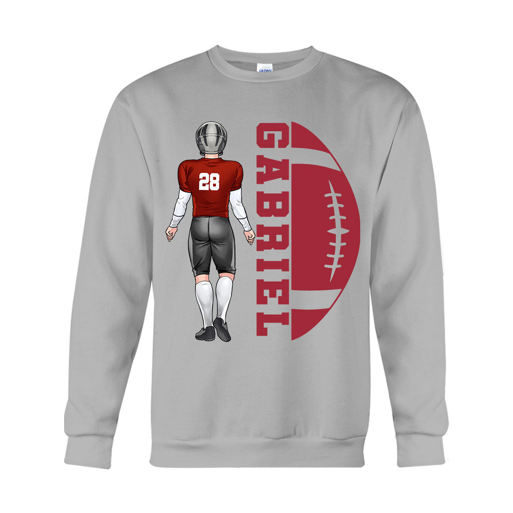 Fußballfan – Personalisiertes Fußball-T-Shirt und Hoodie