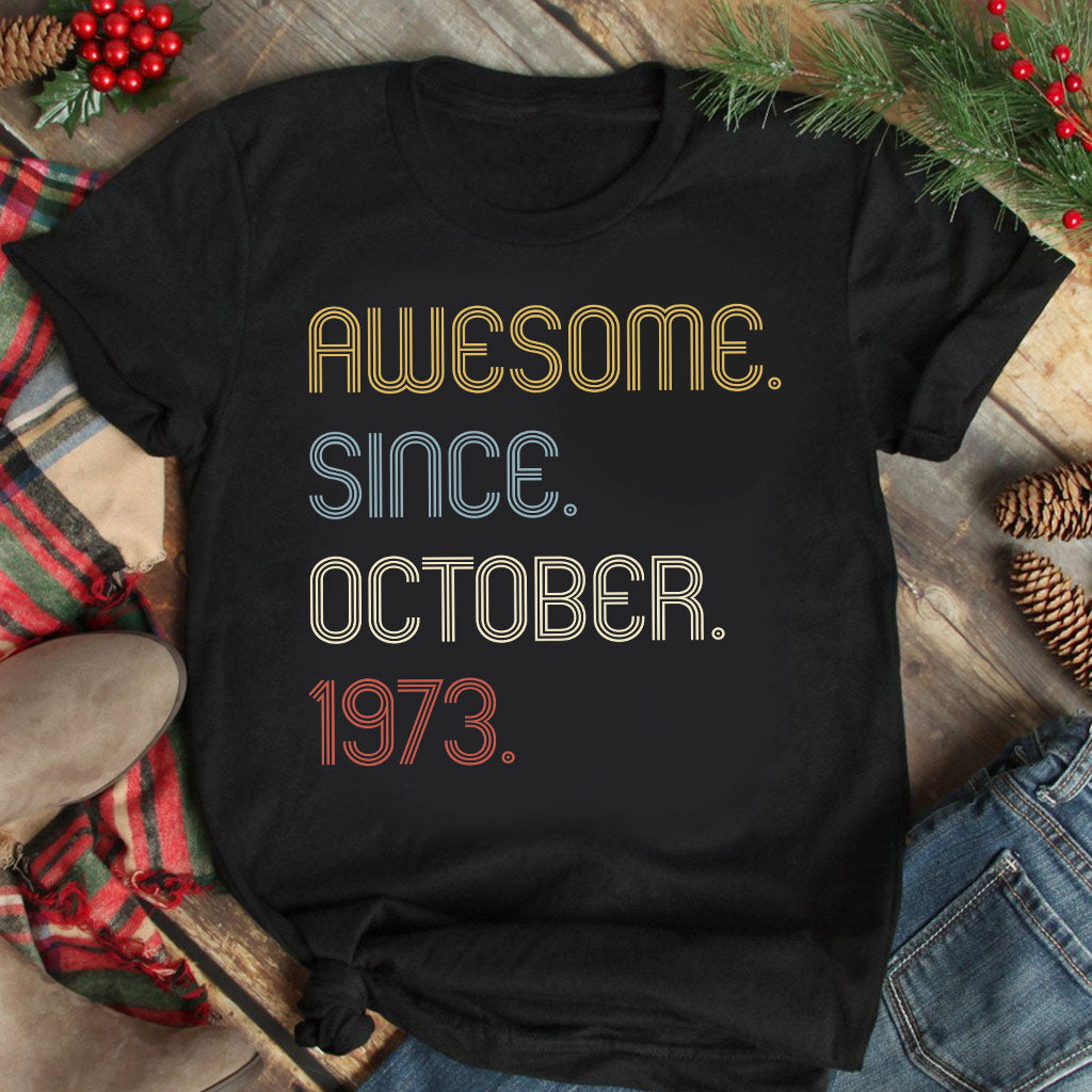 Fantastisch seit – Personalisiertes Geburtstags-T-Shirt und Hoodie