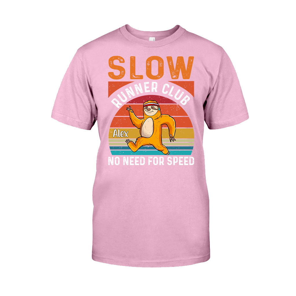 Slow Runner Club - Personalized Running T-shirt and Hoodie