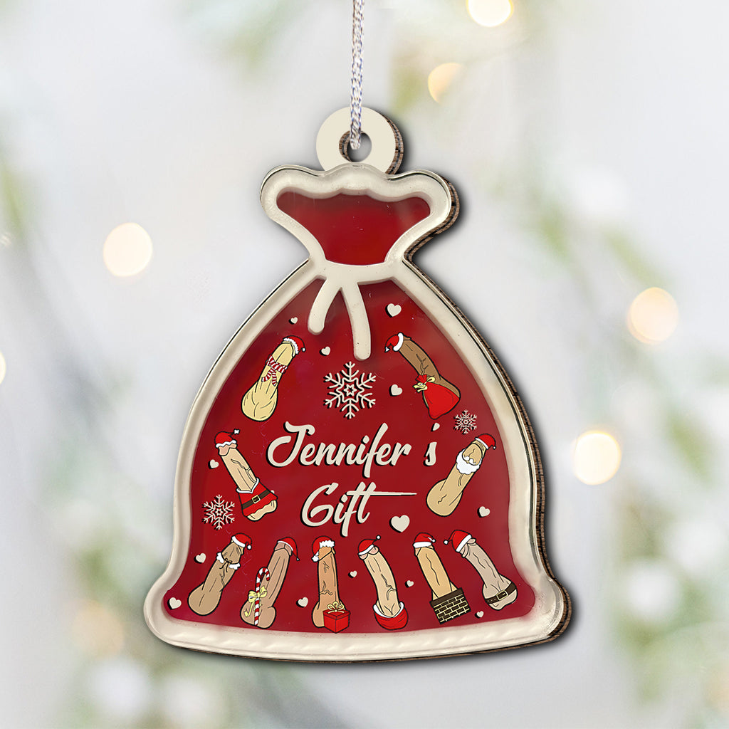 Weihnachtssack – Personalisierter Paarschmuck