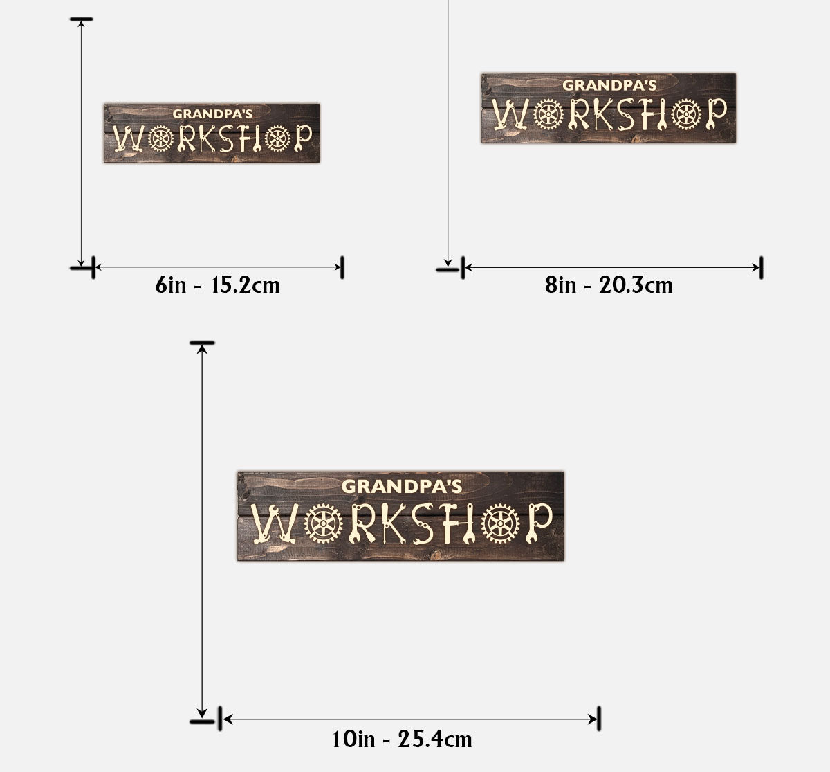 Workshop – Personalisiertes Opa-Holzschild (2-lagig)