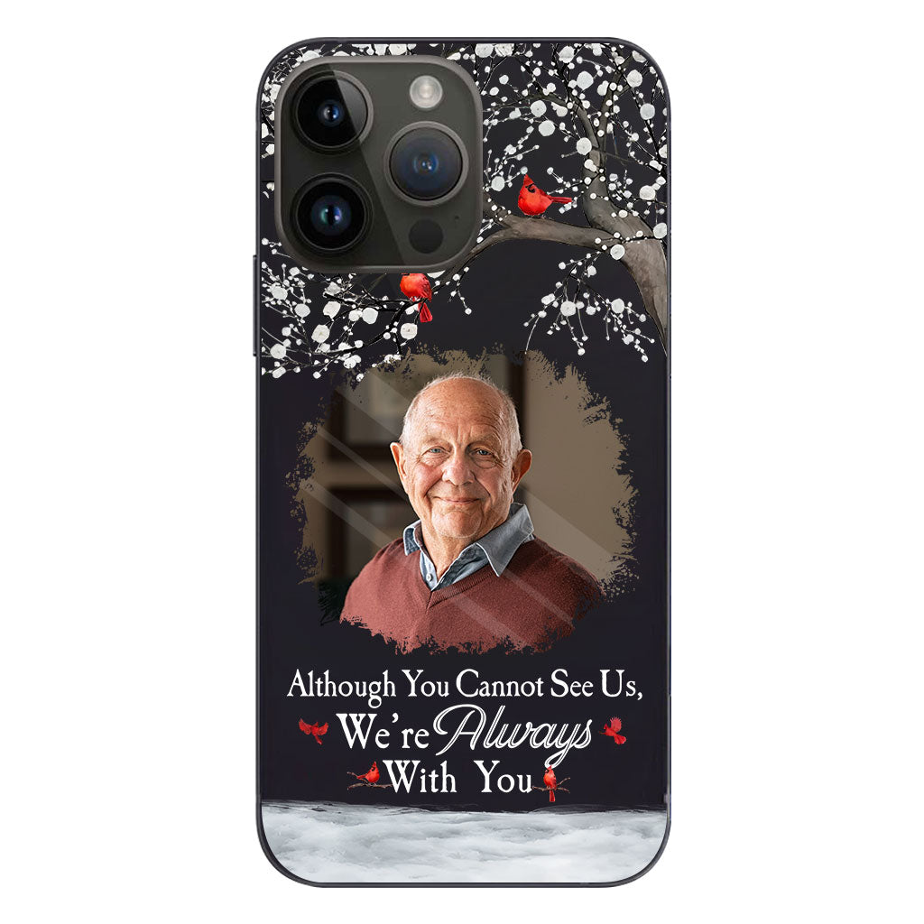 I'm Always With You - Personalized Memorial Clear Phone Case