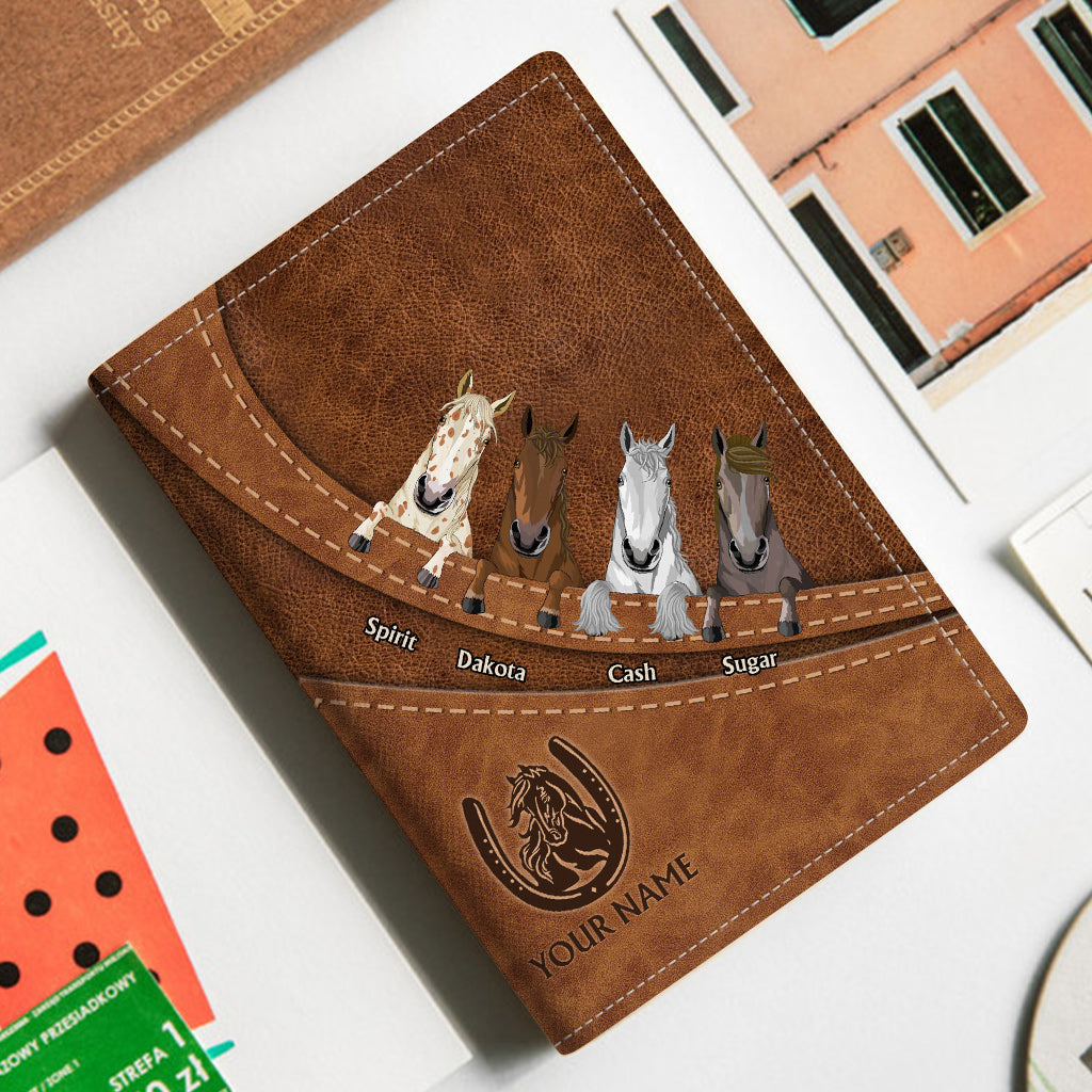 Liebe zum Pferd – Personalisierter Pferdepasshalter
