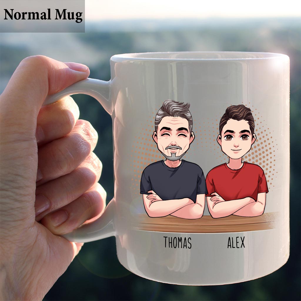 Dads Are Hard To Buy Gift - Personalized Father Mug