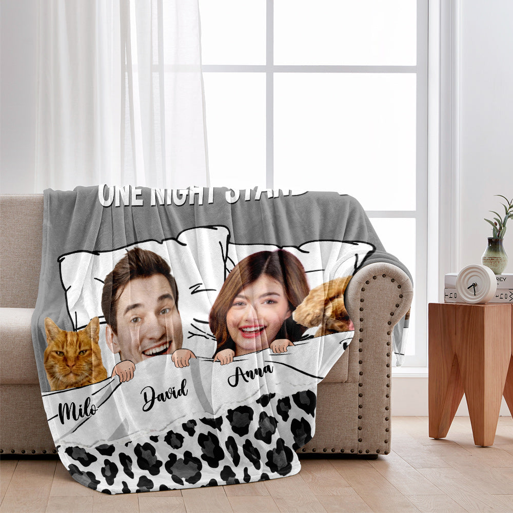 A Really Long One Night Stand - Personalized Couple Blanket