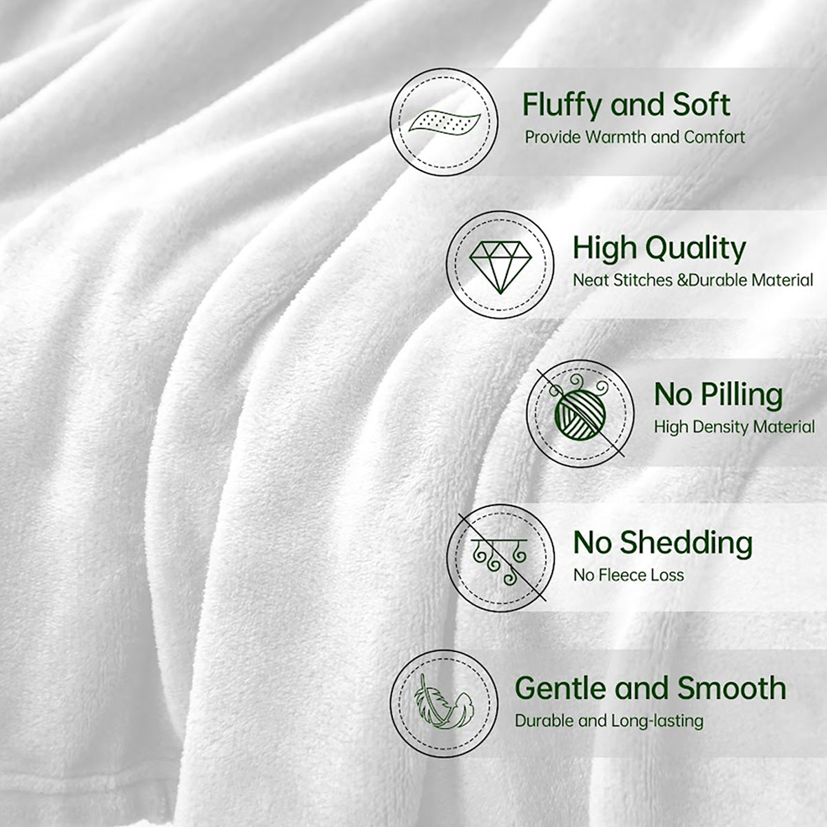 Namaste Green - Personalisierte Yogadecke