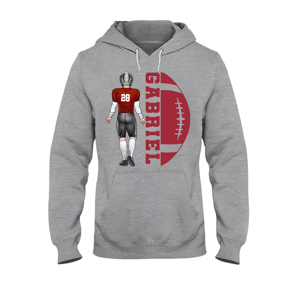 Fußballfan – Personalisiertes Fußball-T-Shirt und Hoodie
