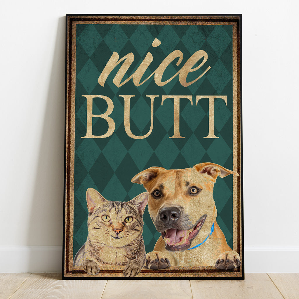 Schönes Hundefoto hochladen – Personalisierte Hundeleinwand und Poster