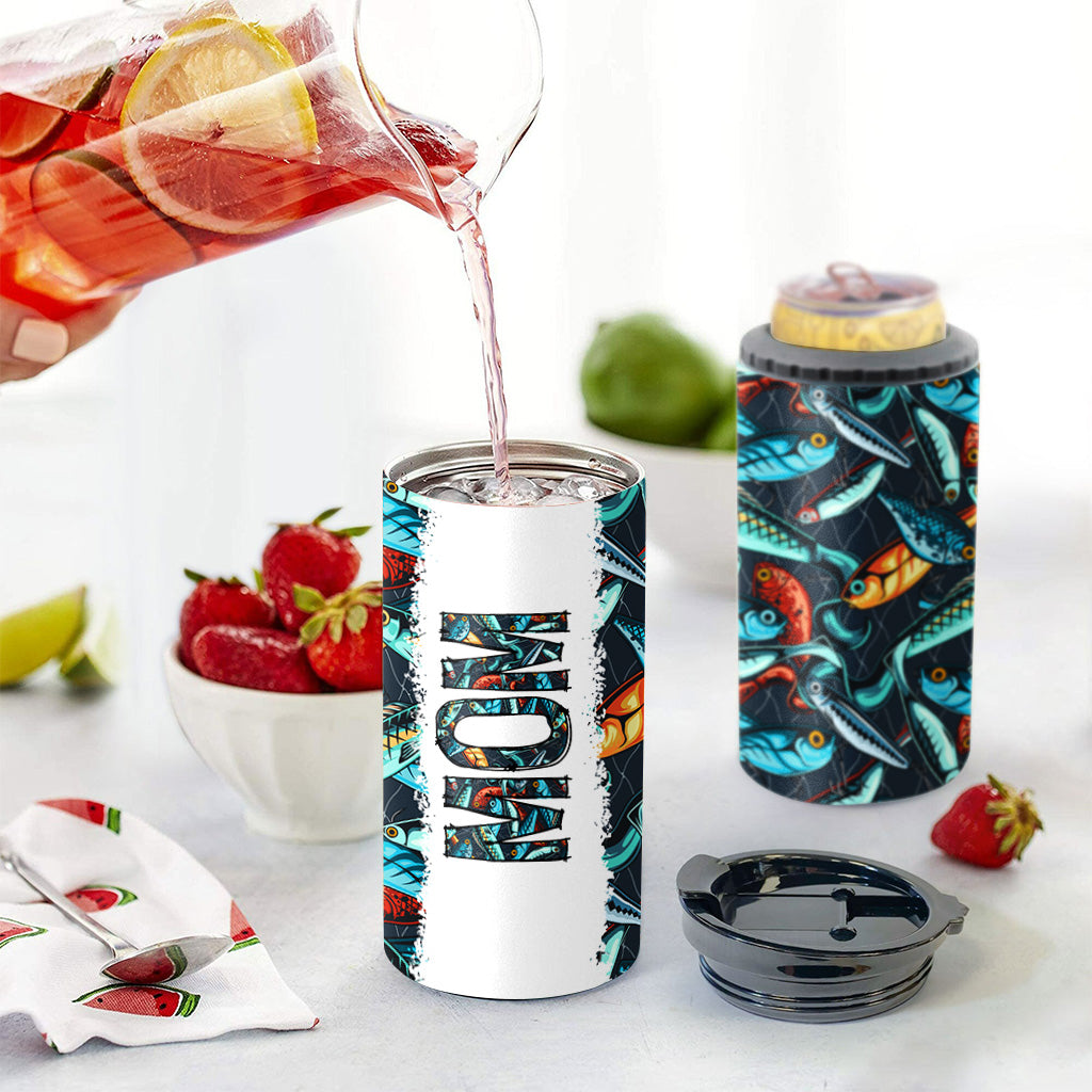 Reel Cool Dad – Angelgeschenk für Papa, Opa, ihn, Ehemann – Personalisierter Dosenkühler