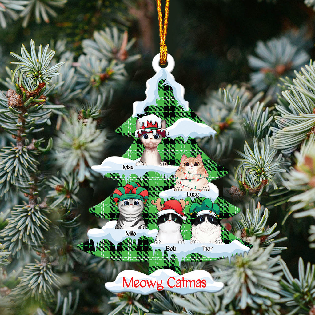 Meowy Catmas - Personalized Cat Ornament