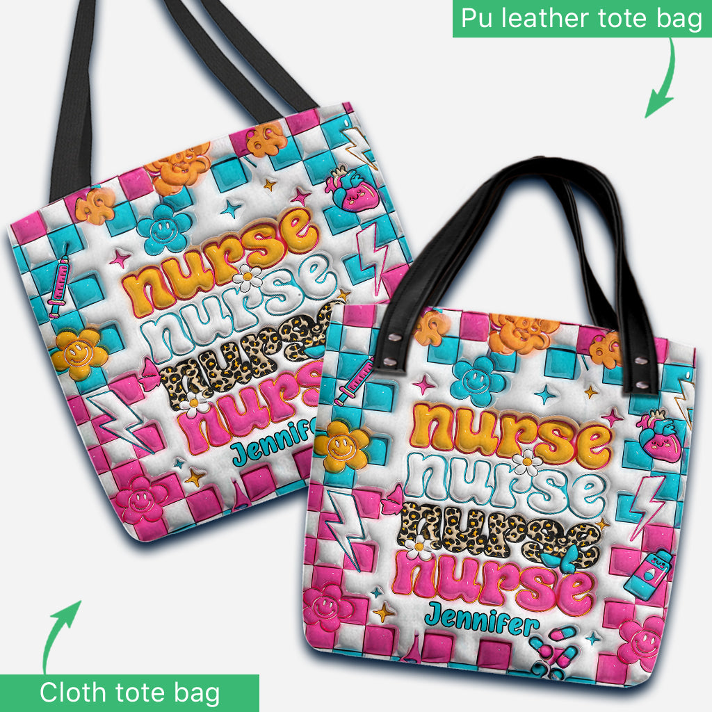 Nurse Life - Personalized Nurse Tote Bag