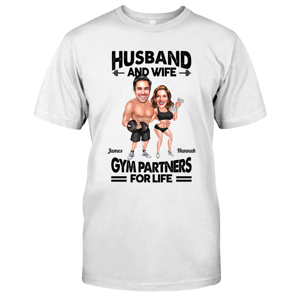 Die Schöne und das Biest – Personalisiertes Fitness-T-Shirt und Hoodie