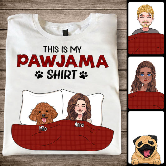 Mein Pawjama-Shirt – Personalisiertes Hunde-T-Shirt und Hoodie