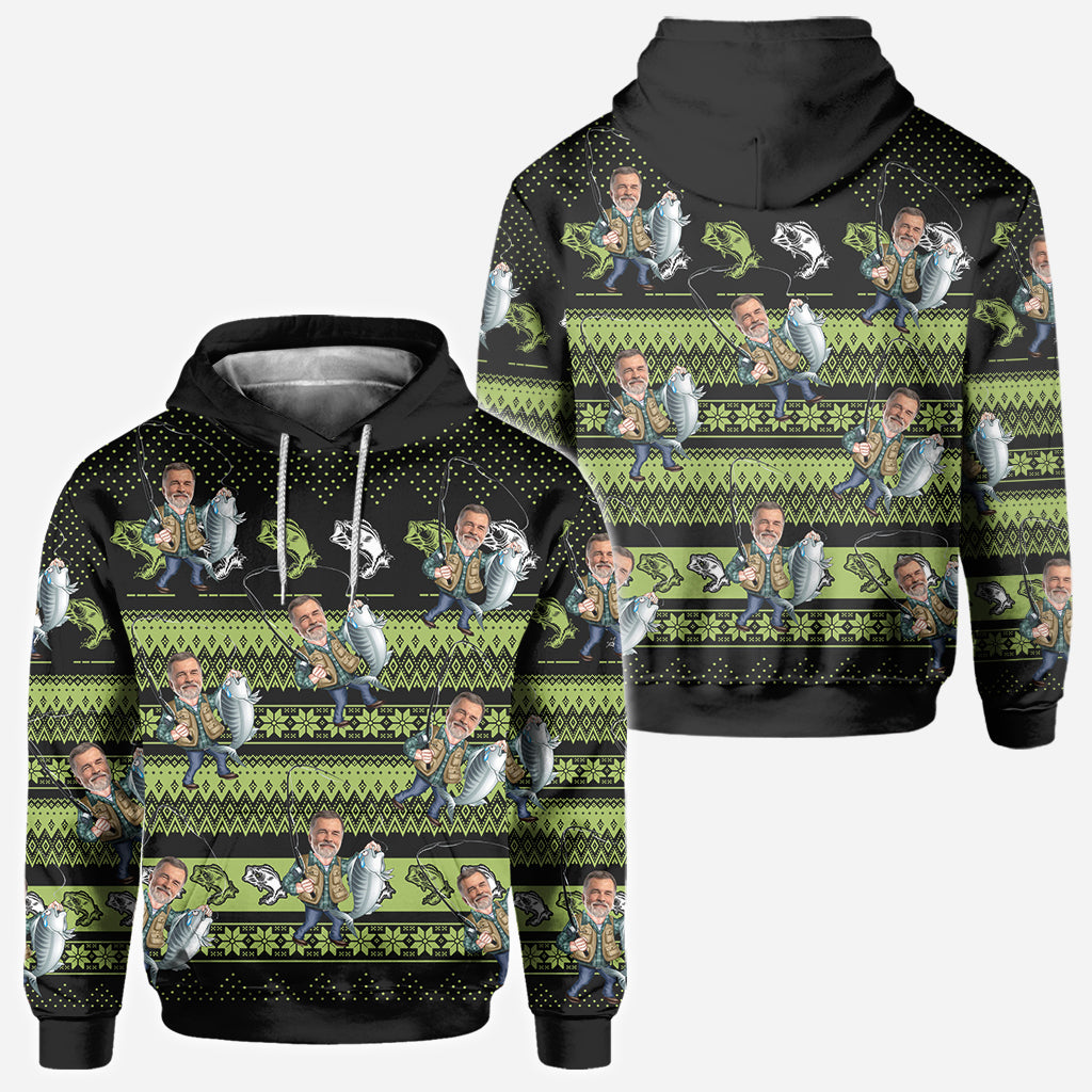 Love Fishing - Personalized Fishing All Over Shirt