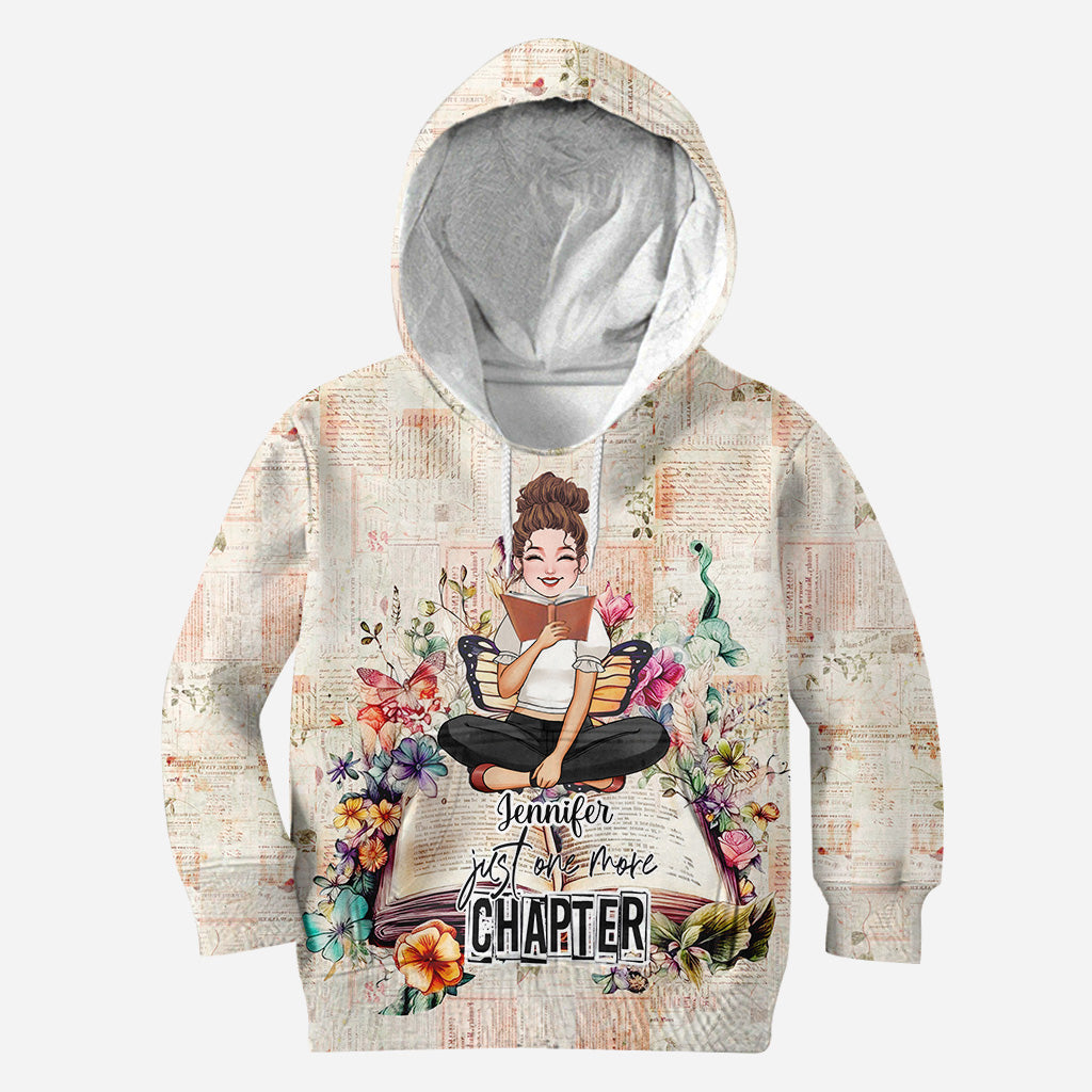 Just One More Chapter - Personalized Book All Over Shirt