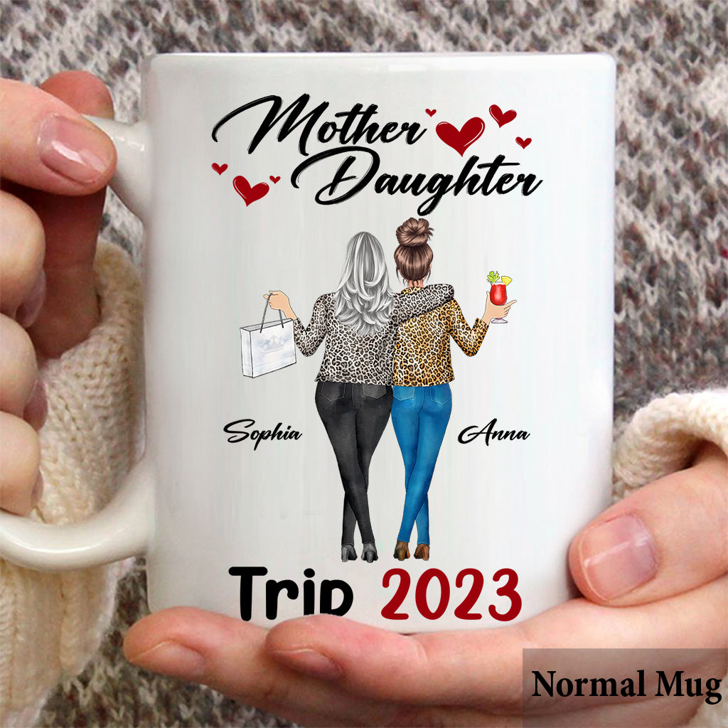 Mutter-Tochter-Reise – personalisierter Mutterbecher