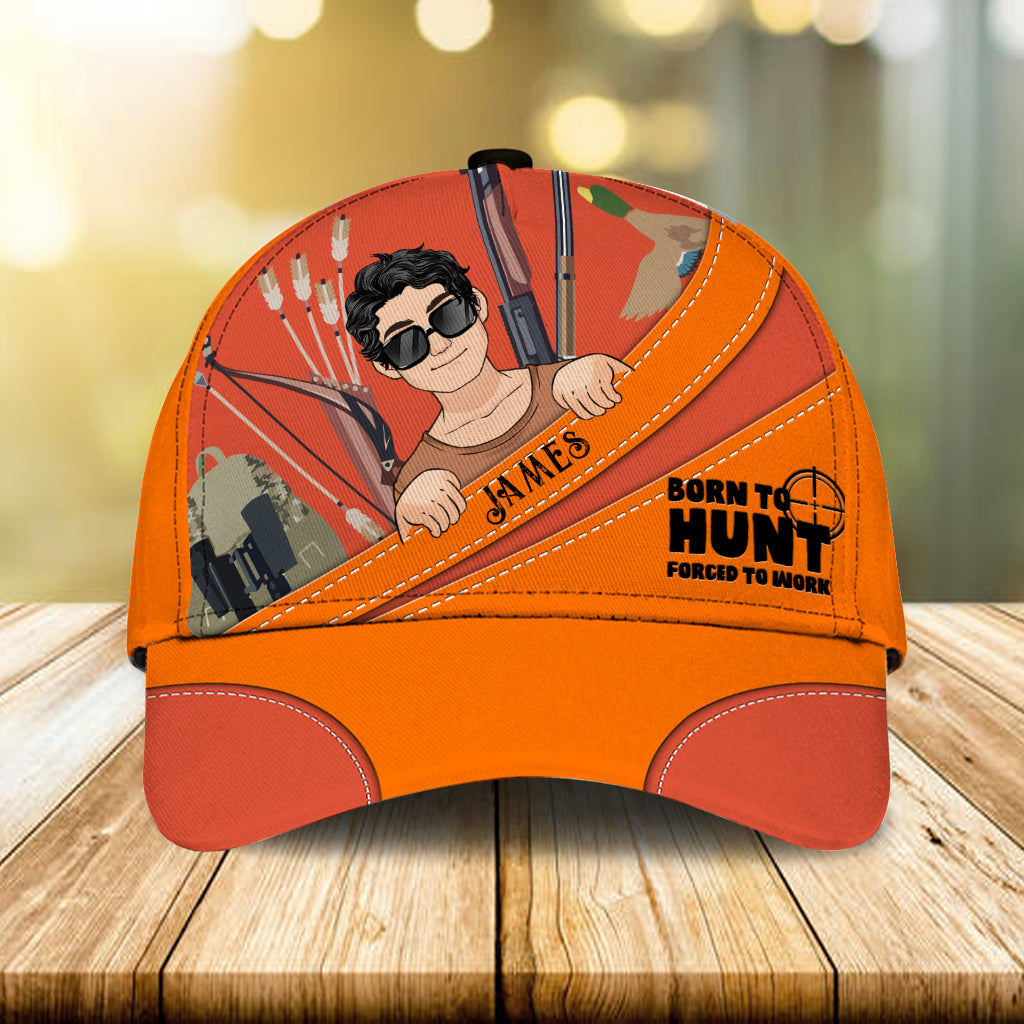 Born To Hunt - Personalisierte Jagd-Klassiker-Kappe