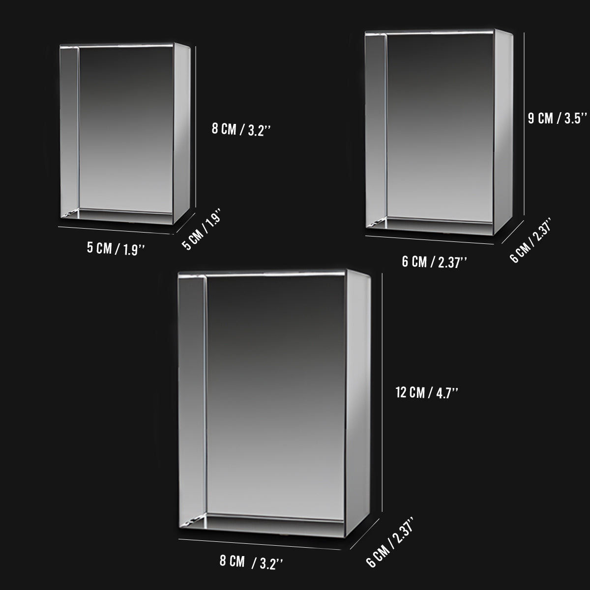 Wir haben einander – Geschwistergeschenk für Stiefbruder und -schwester – Personalisierte, lasergravierte, 3D-kristallkubische Lampe