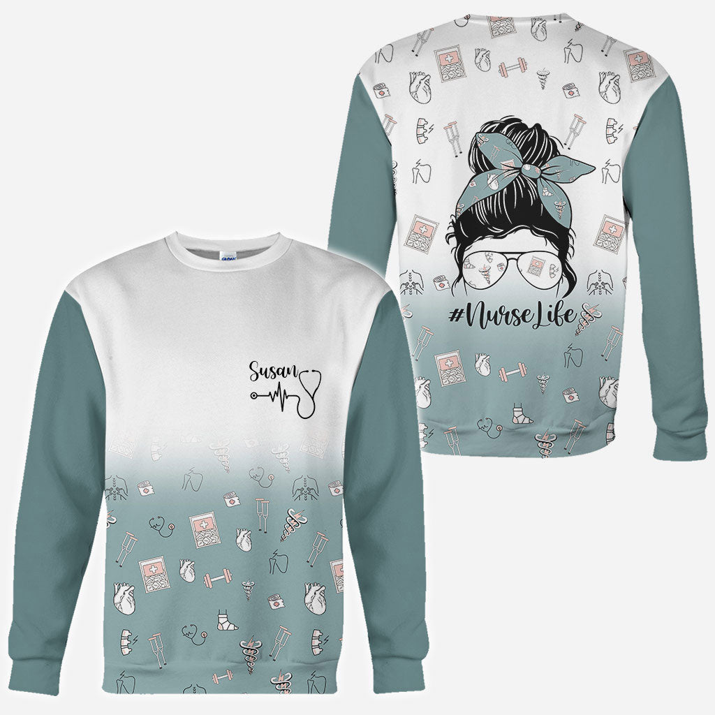 Nurse Jacket - Personalized Nurse All Over Shirt