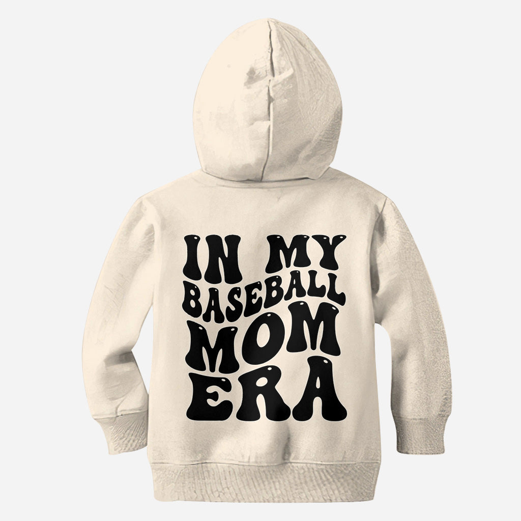 In meiner Baseball-Mama-Ära – Personalisiertes Baseball-Shirt mit Allover-Print