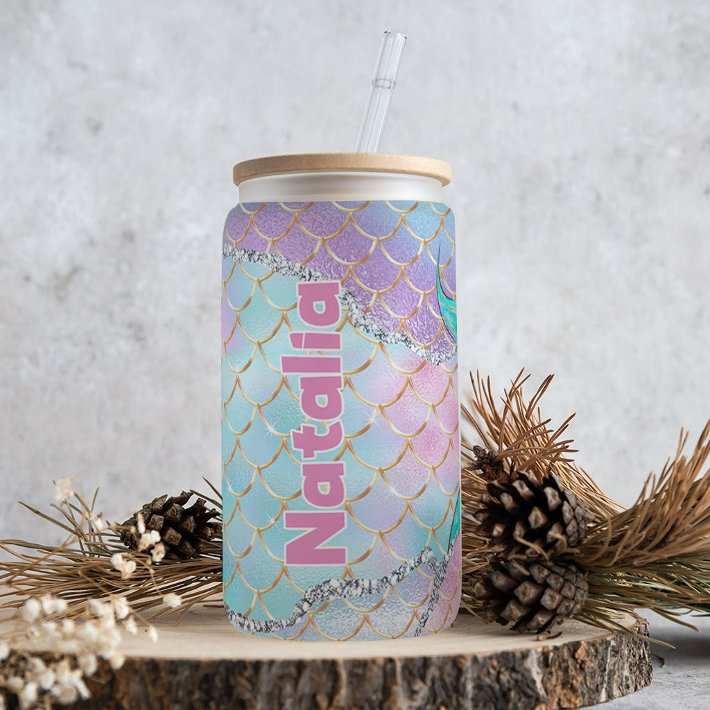 Strand bitte, ich bin eine Meerjungfrau – Personalisierte Dose für Meeresliebhaber