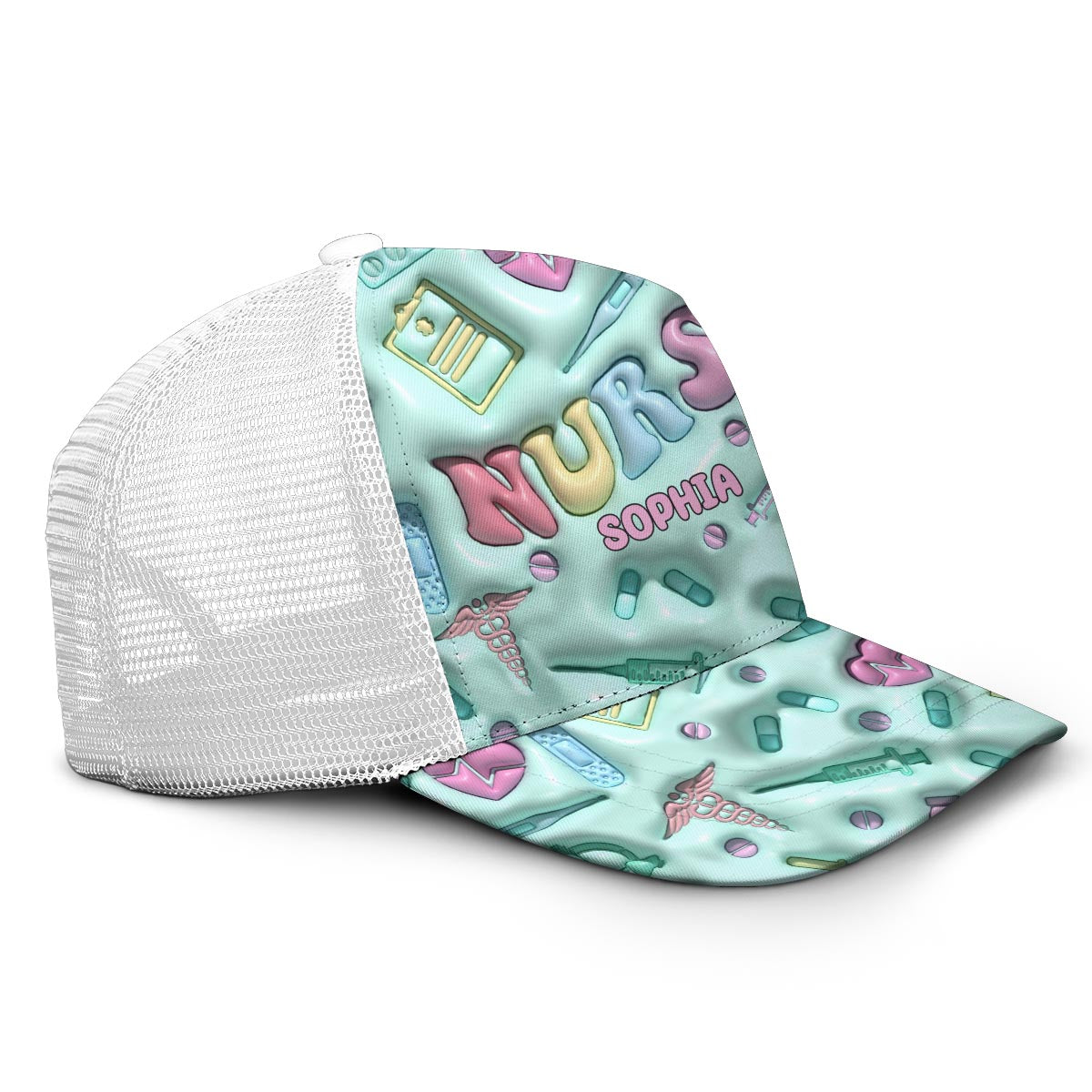 Nurse Life – Personalisierte Trucker-Mütze für Krankenschwestern