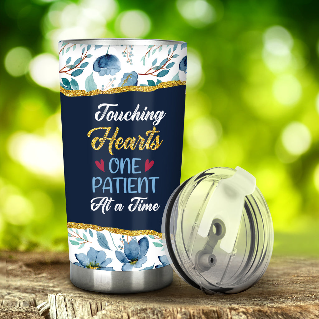 Touching Hearts - Personalized Nurse Tumbler