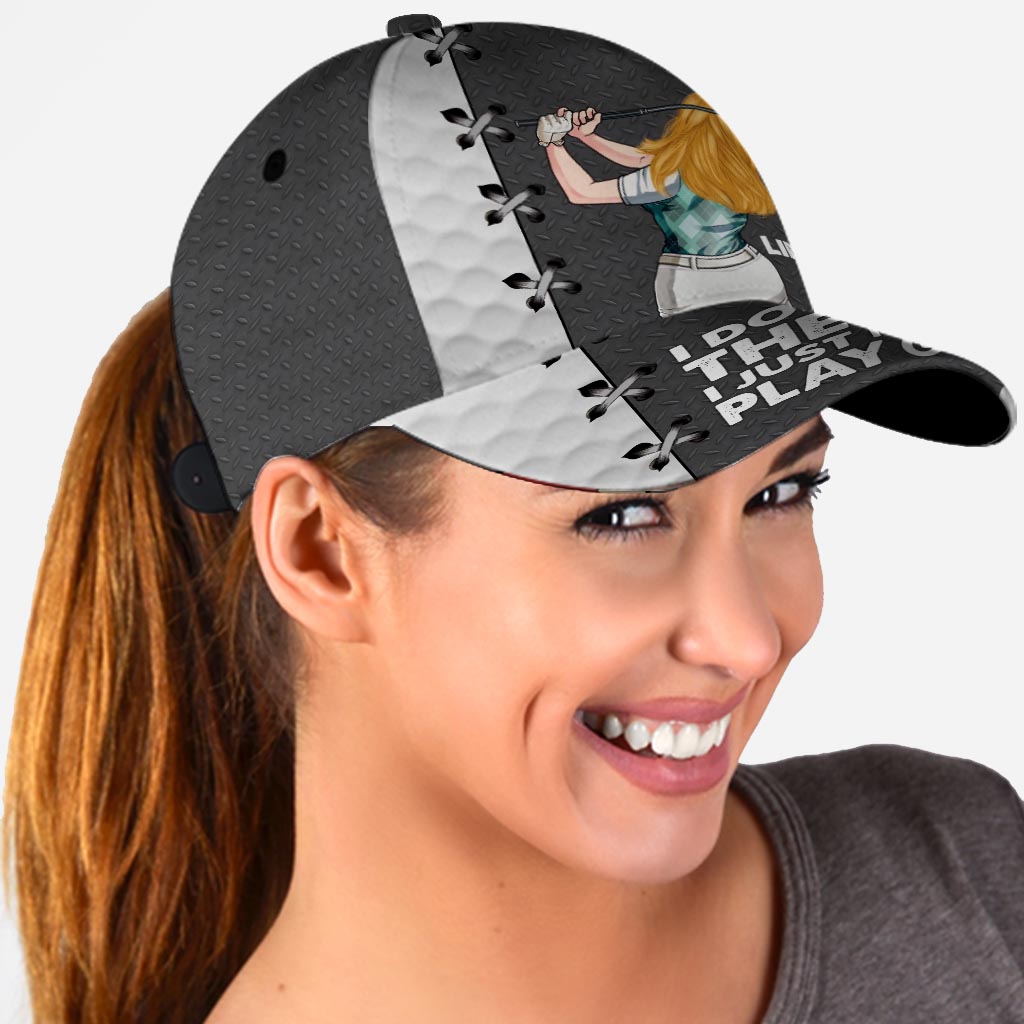 I Just Need To Play Golf - Personalized Golf Classic Cap