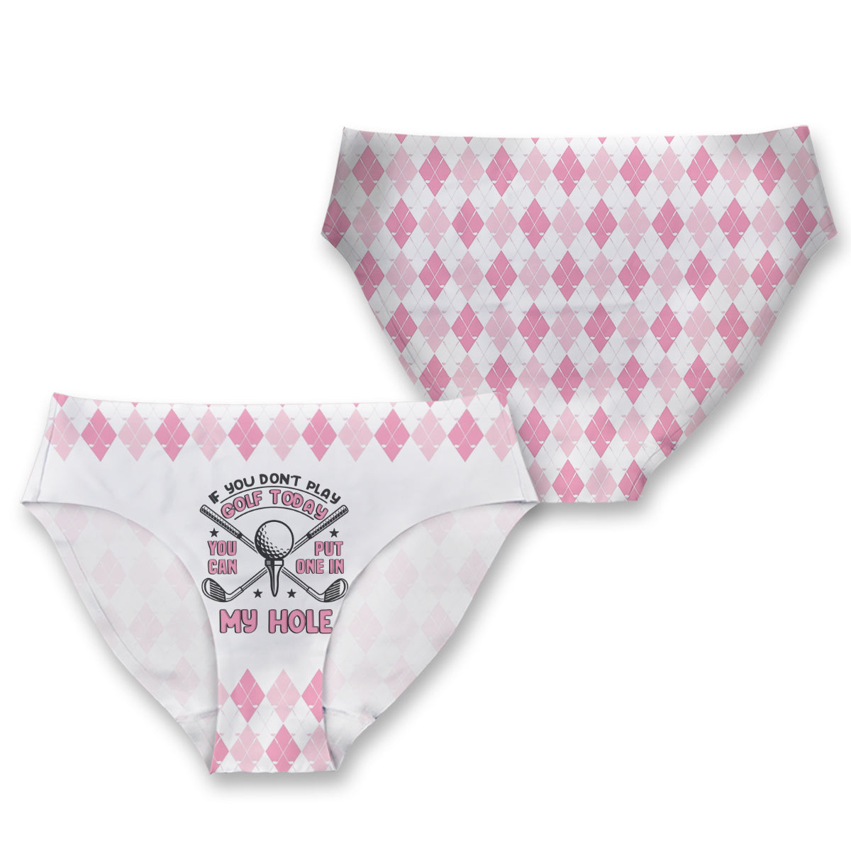 Wenn Sie kein Golf spielen – personalisierte Golf-Slips für Damen