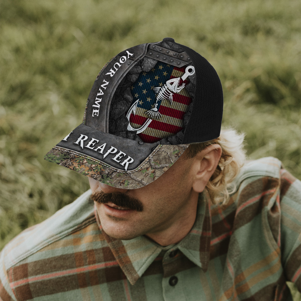 Fish Reaper - Personalized Fishing Trucker Hat