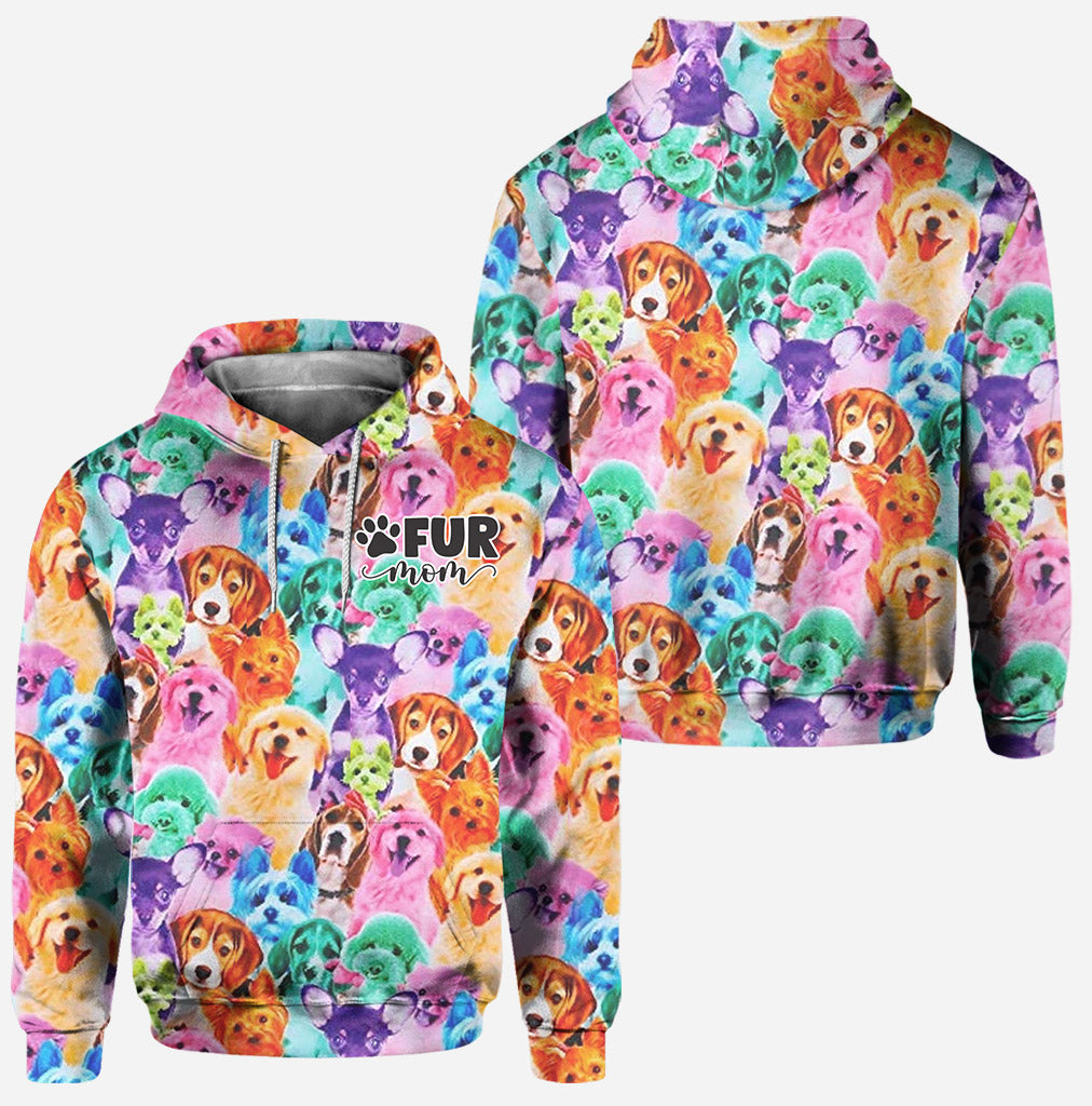 Foto-Einfügung im farbenfrohen Stil – Personalisierter Katzen-Hoodie und Leggings