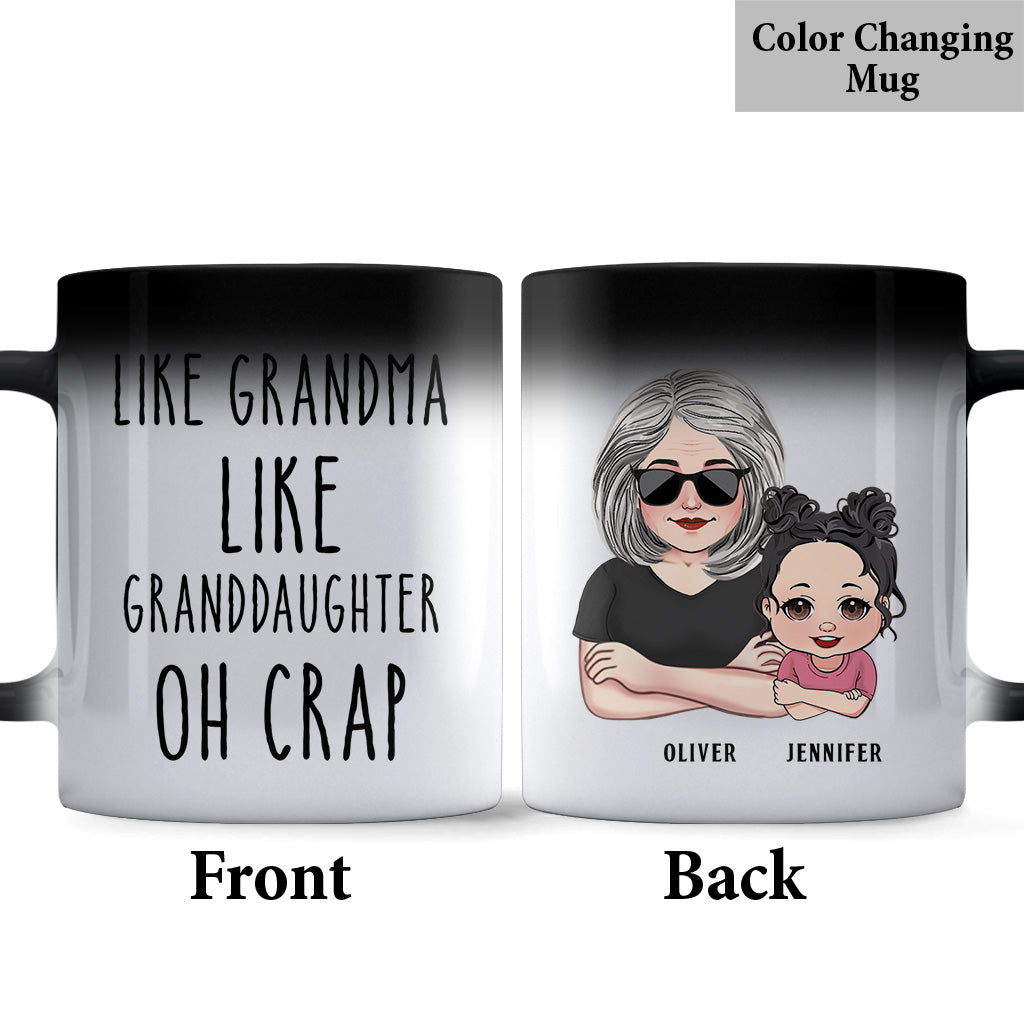 Wie der Vater, so der Sohn – Geschenk für Papa, Vater, Sohn – Personalisierte Tasse