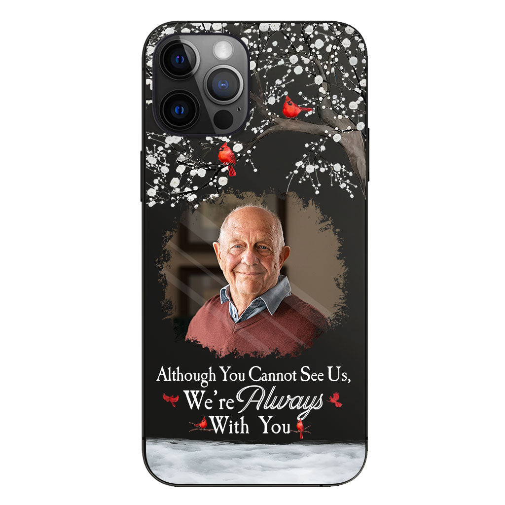 I'm Always With You - Personalized Memorial Clear Phone Case