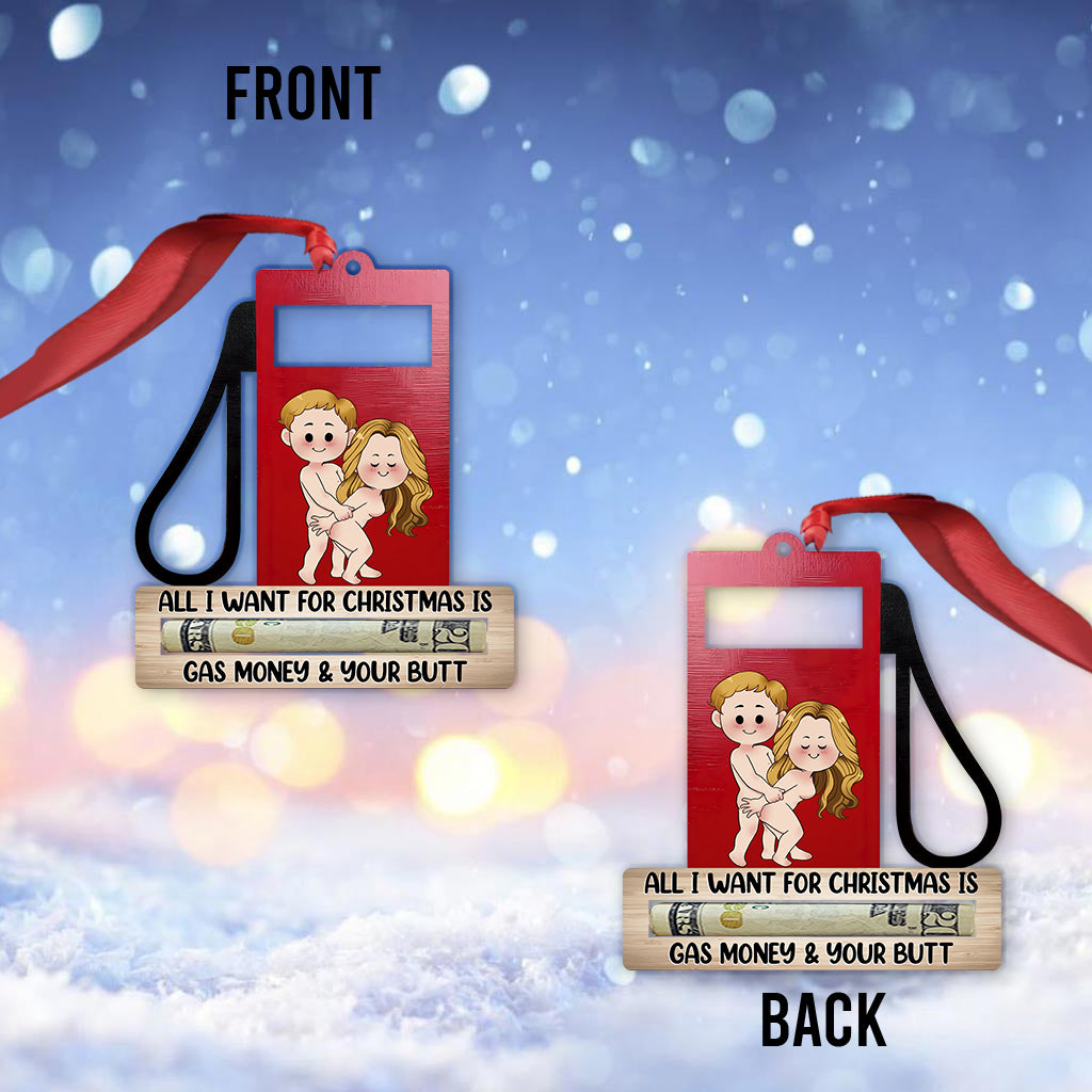 Alles, was ich mir zu Weihnachten wünsche – Geschenk für Ehemann, Freund, Ehefrau, Freundin – Personalisierter Weihnachtsschmuck