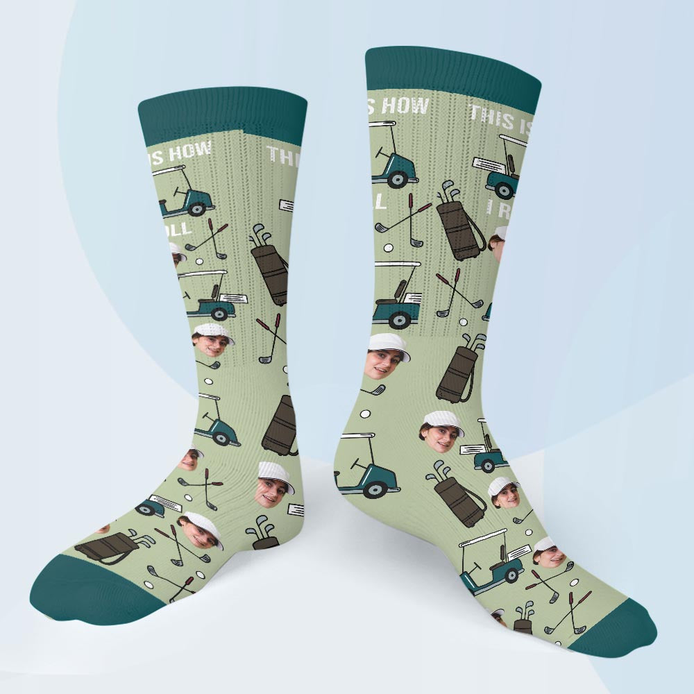 So mache ich das – personalisierte Golfsocken