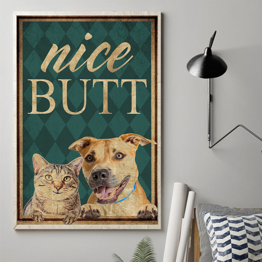 Schönes Hundefoto hochladen – Personalisierte Hundeleinwand und Poster