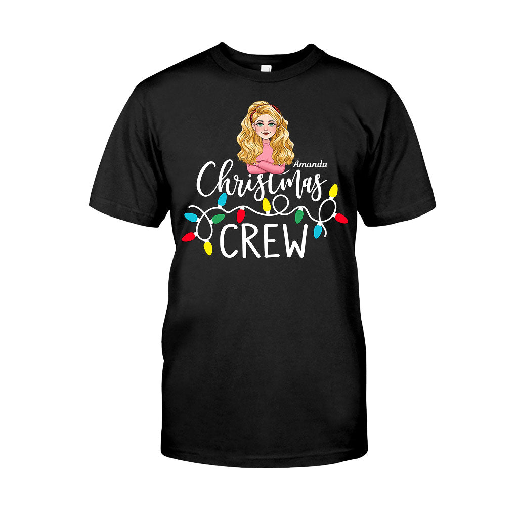Christmas Crew - Personalized Christmas T-shirt And Hoodie