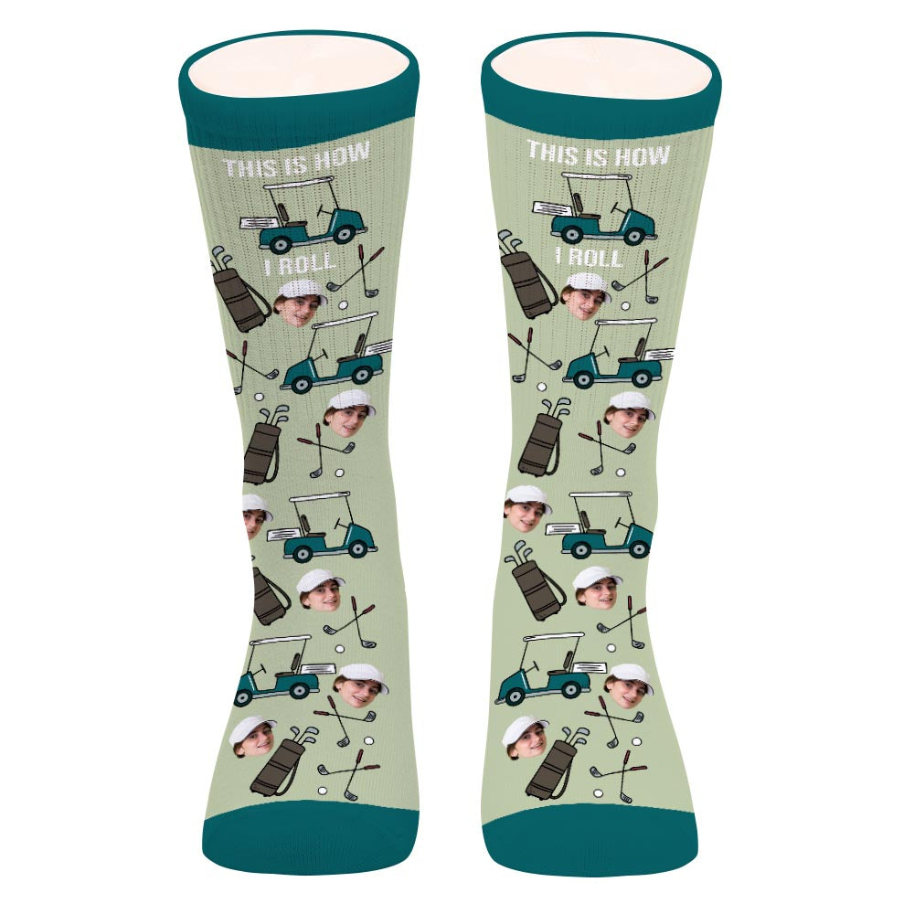 So mache ich das – personalisierte Golfsocken