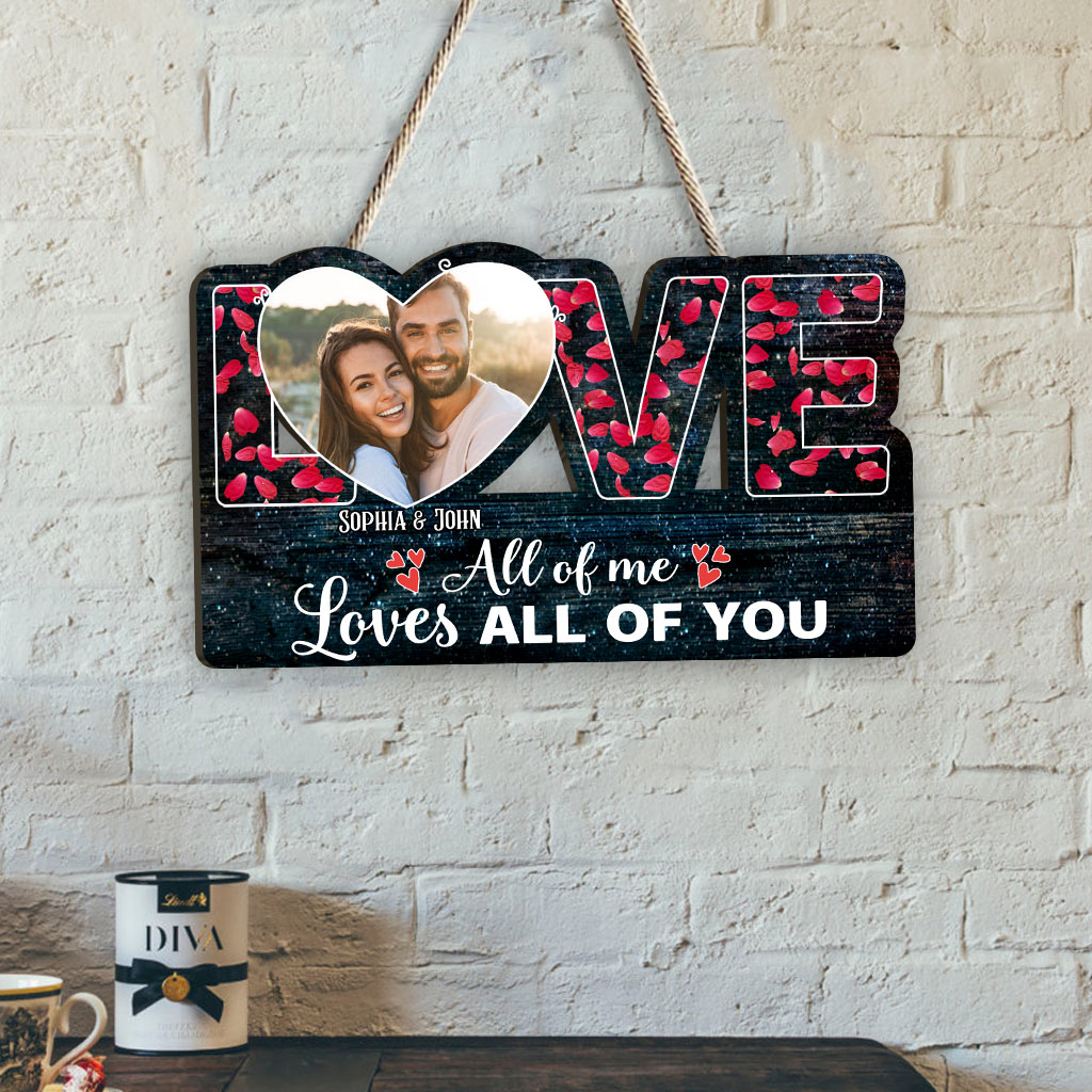 Das sind wir – Geschenk für Paare (Ehemann, Ehefrau, Freund, Freundin) – Personalisiertes Holzschild