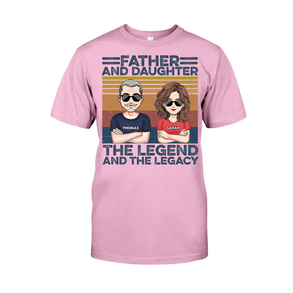 Like Father Like Son - Gift for dad, dad - Personalized T-shirt And Hoodie