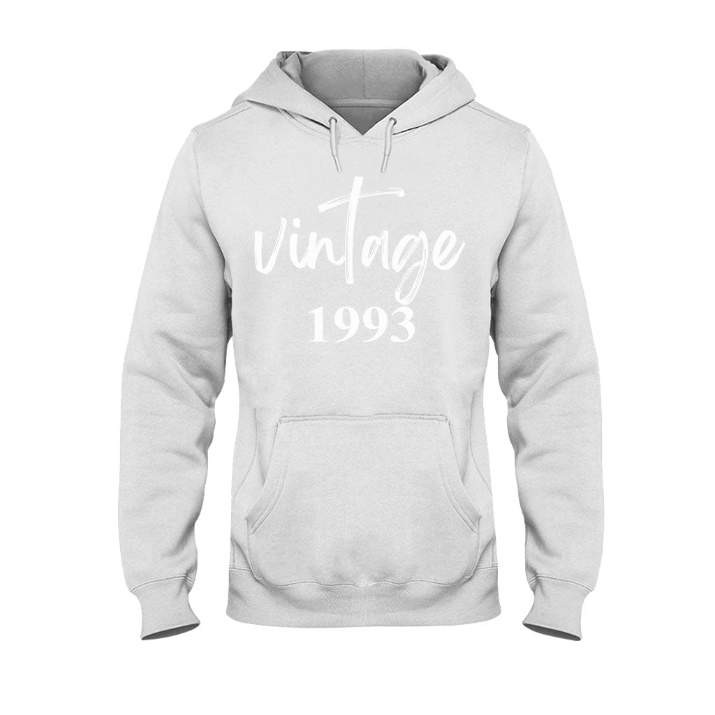 Vintage-Version – Personalisiertes Geburtstags-T-Shirt und Hoodie