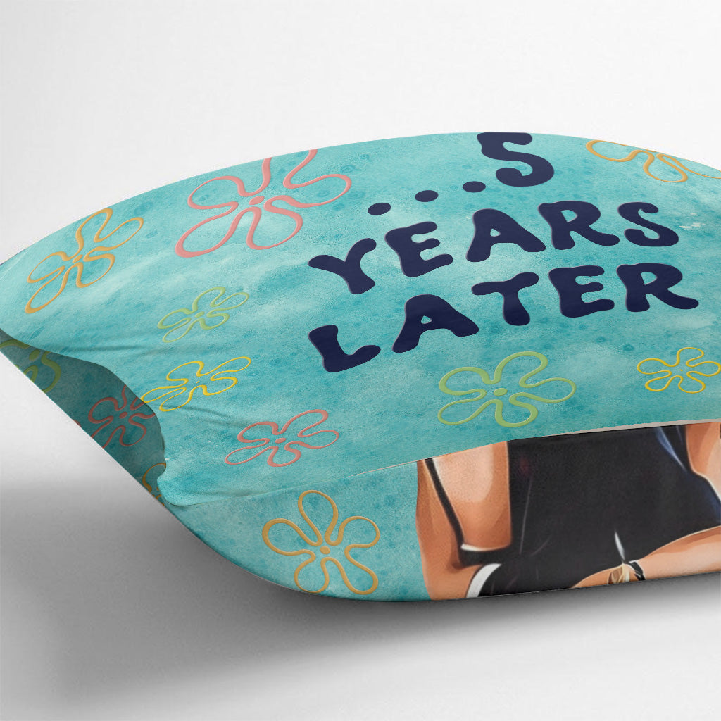 Years Later - Personalized Couple Throw Pillow