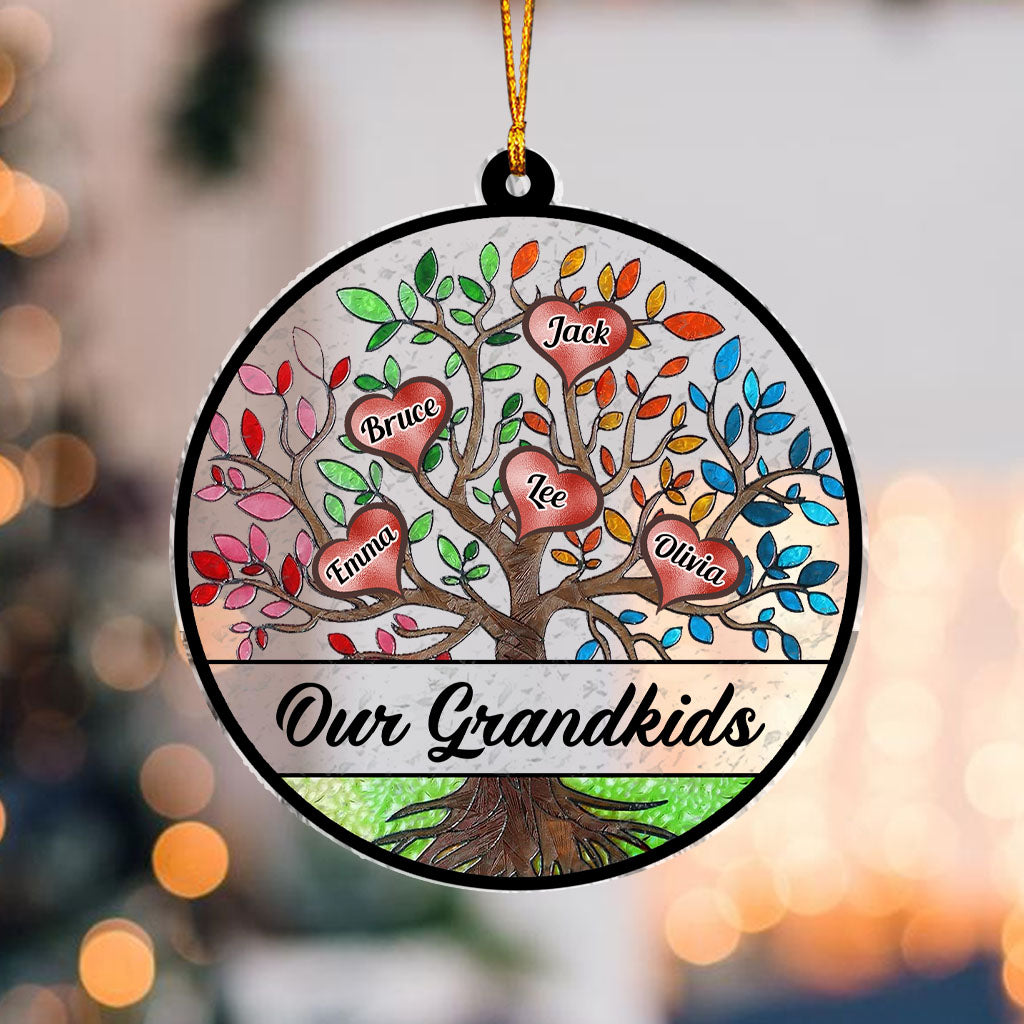 Meine Enkelkinder – Personalisierter transparenter Oma-Anhänger