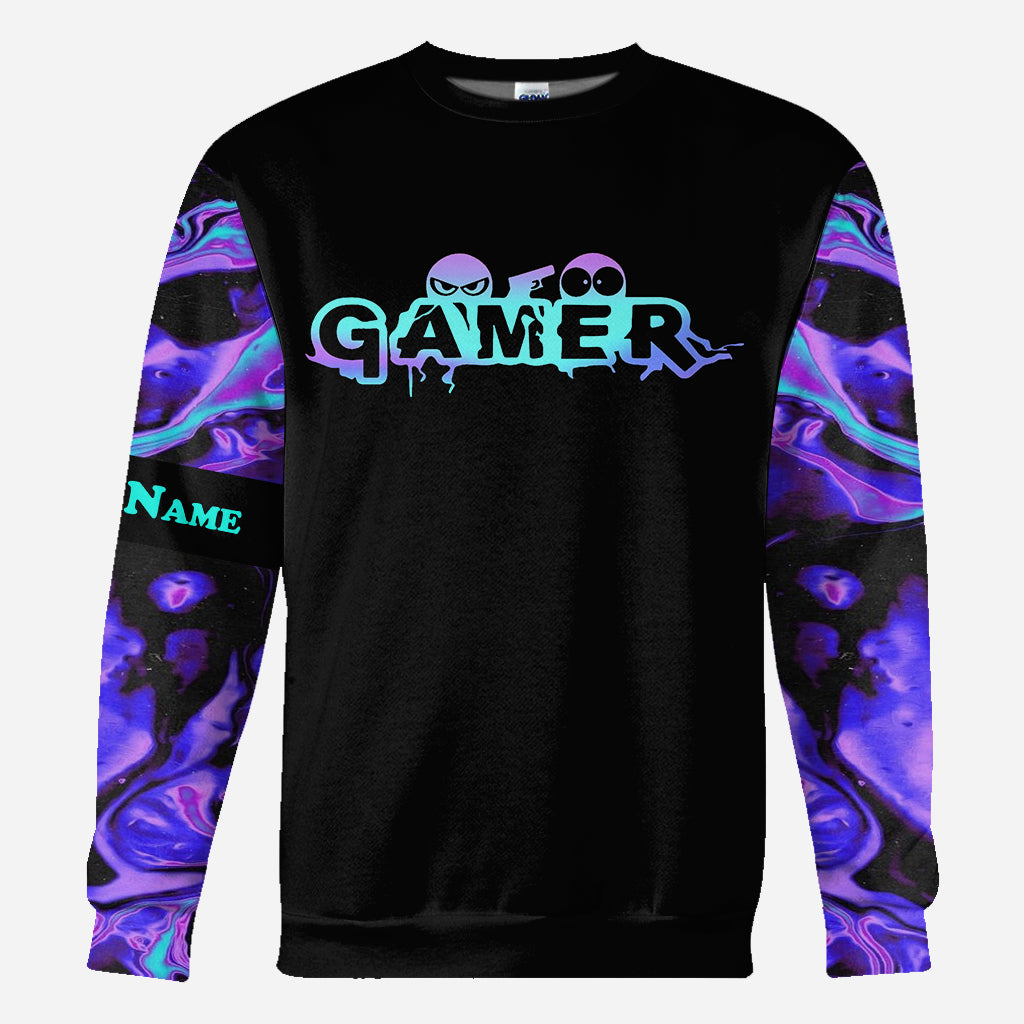 Wir respawnen einfach – personalisiertes Videospiel-T-Shirt