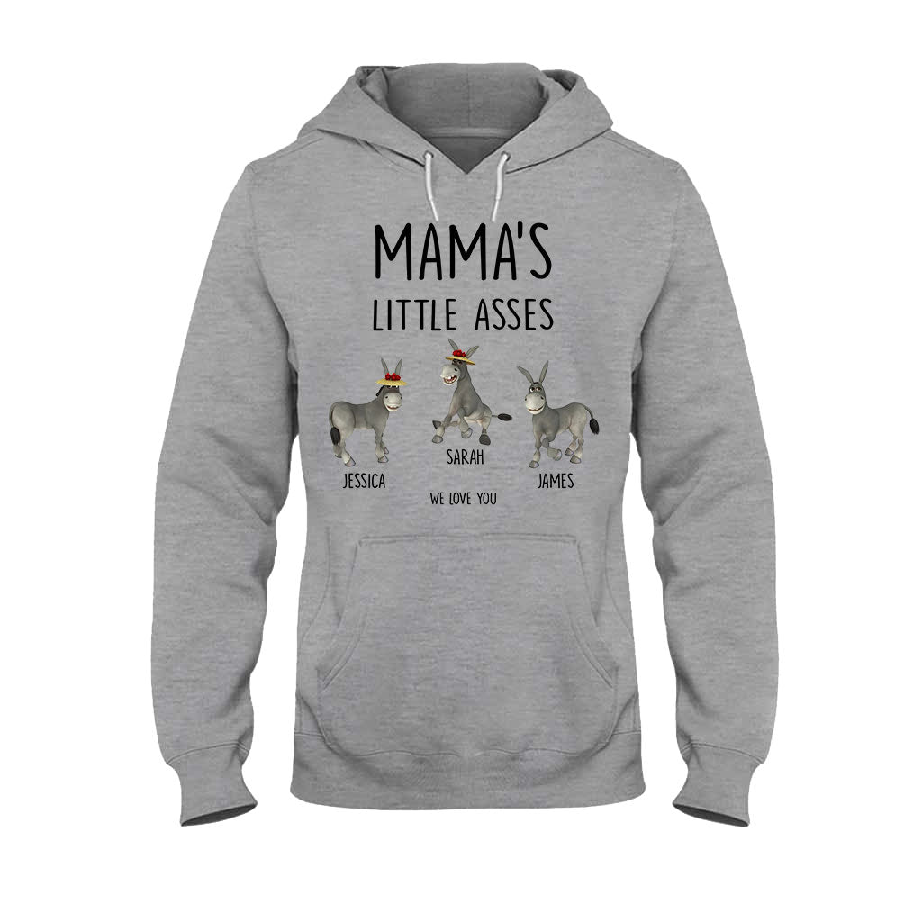 Kleine Ärsche – Geschenk für Papa, Opa, Mama, Onkel, Tante, Oma – Personalisiertes T-Shirt und Hoodie