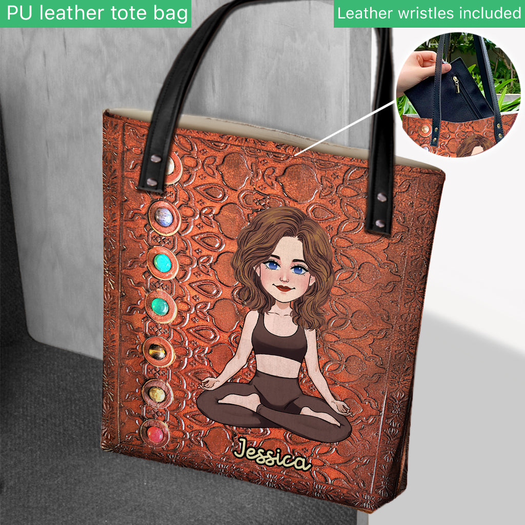 Namaste - Personalisierte Yoga-Einkaufstasche