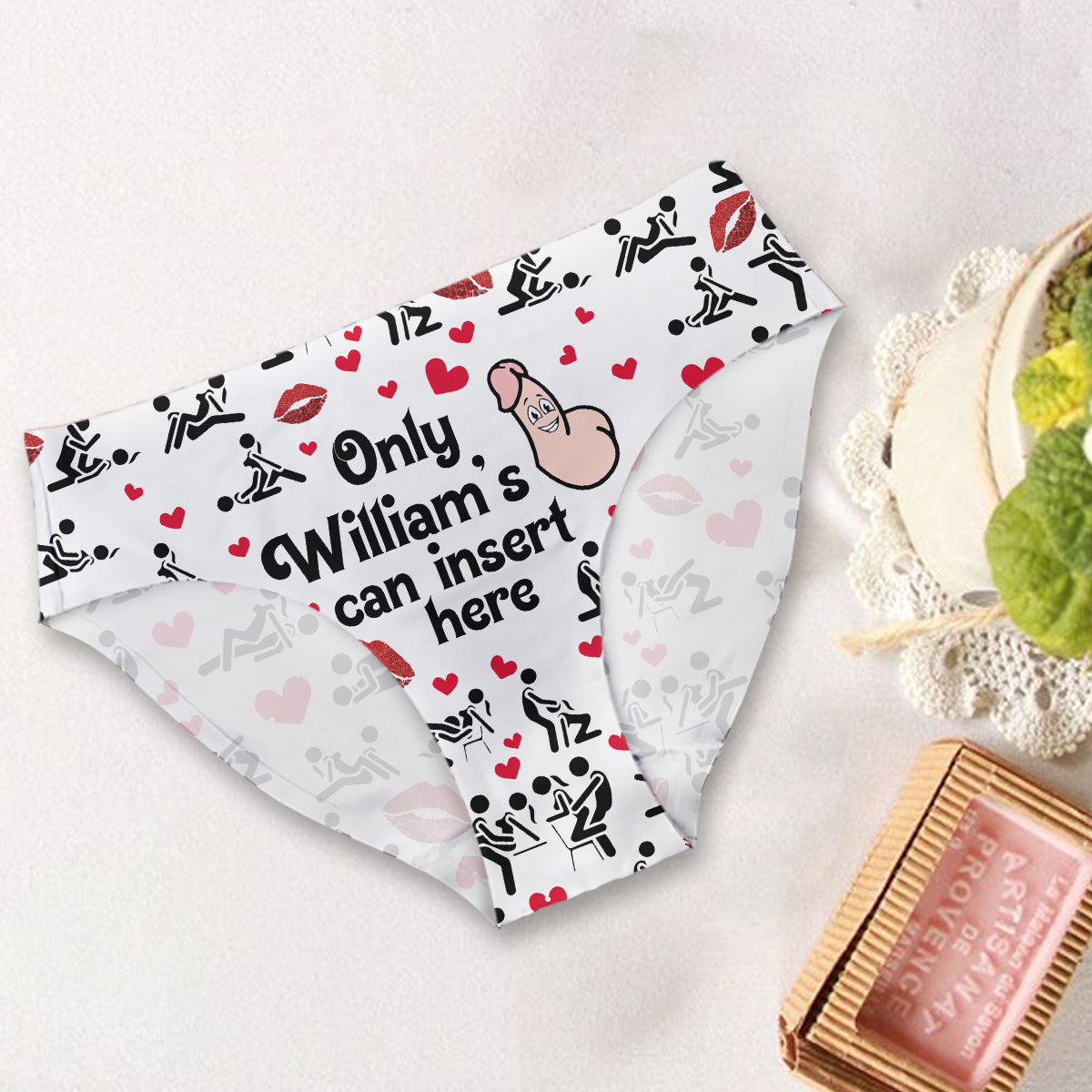 Only You – Personalisierte Slips für Paare