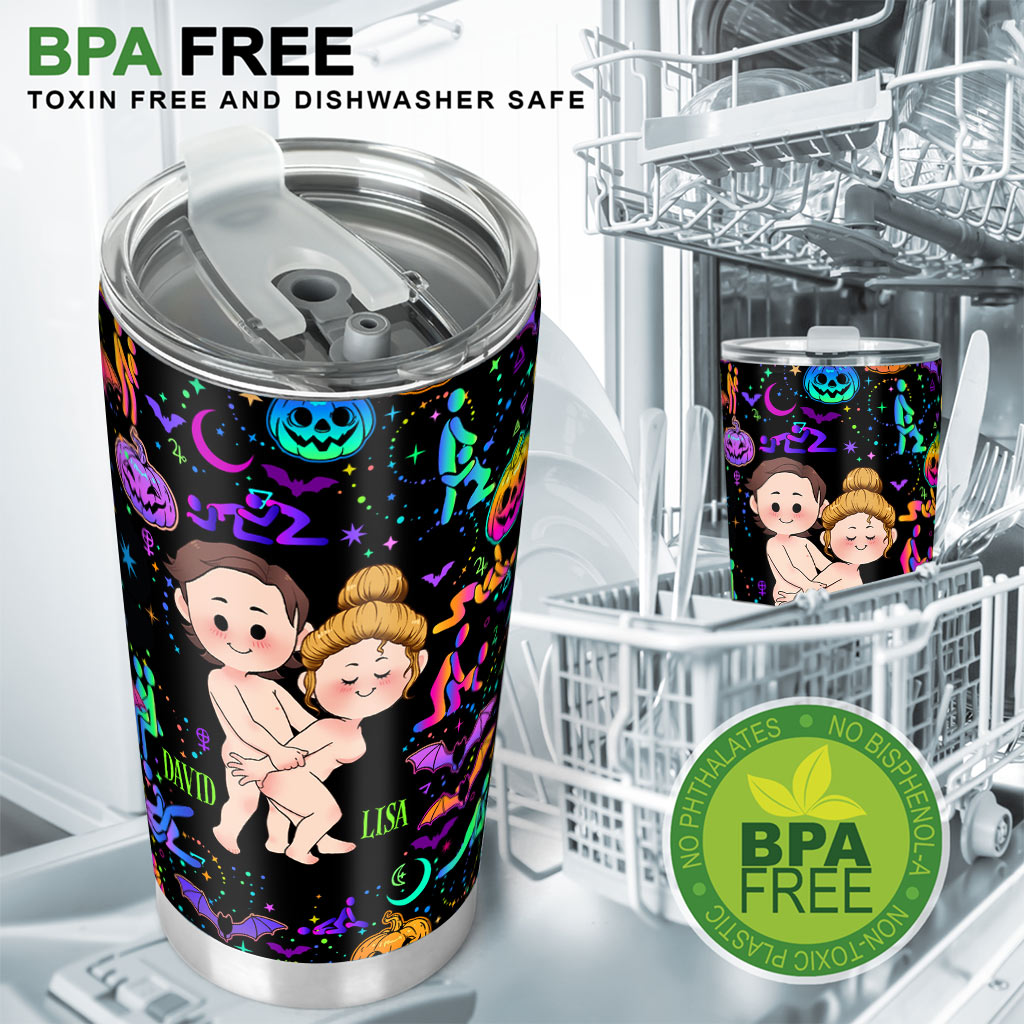 Ich will mit dir schlimme Dinge tun - Personalisierter Pärchenbecher