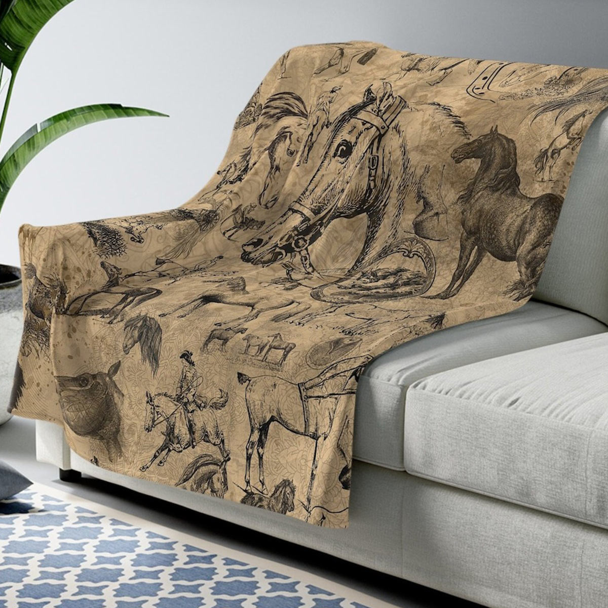 Pferde lieben – Pferdedecke